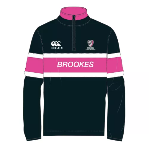 PRE-ORDER Oxford Brookes University Cheer & Dance Unisex Retro 1/4 Zip Fleece