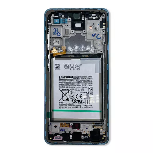 OLED Screen Assembly + Battery (Service Pack) (Blue) - Galaxy A72 (A725) / A72 5G (A726)