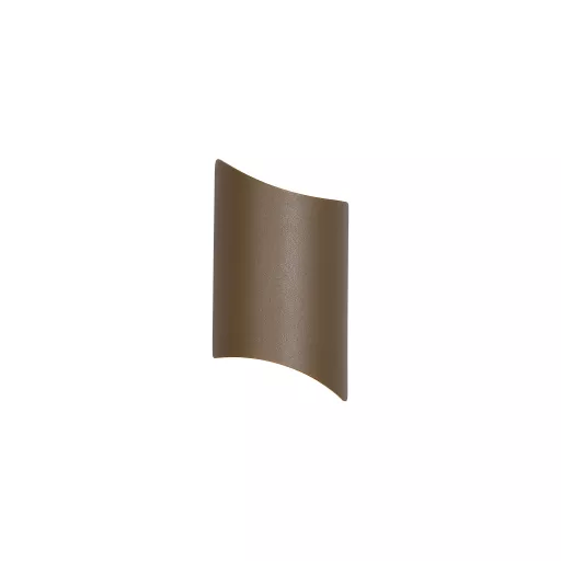 LED Outdoor Wall Light, Gold