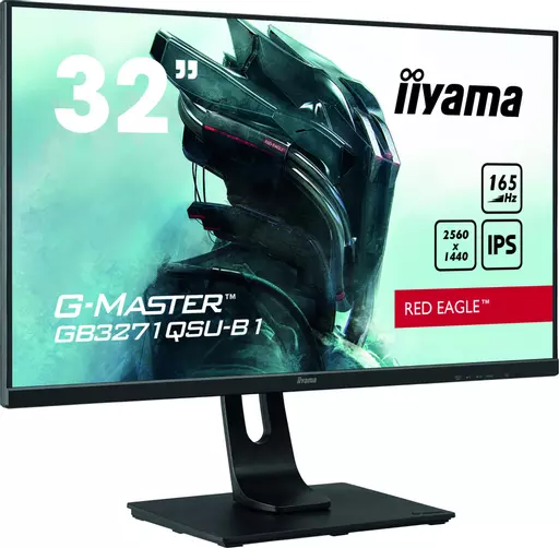 iiyama G-MASTER GB3271QSU-B1 computer monitor 80 cm (31.5") 2560 x 1440 pixels Wide Quad HD LED Black