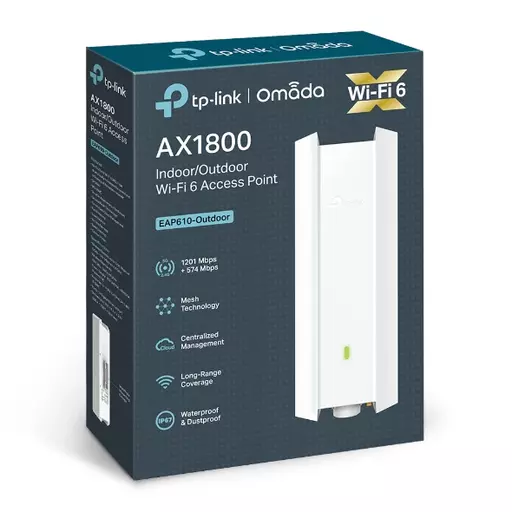 TP-Link EAP610-OUTDOOR wireless access point 1201 Mbit/s White Power over Ethernet (PoE)