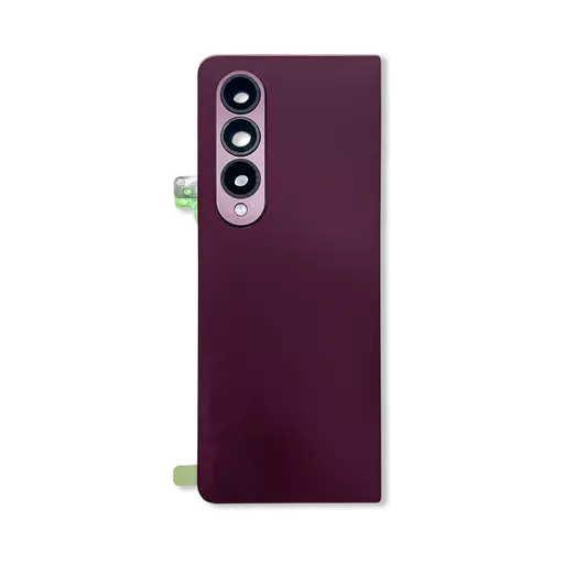 Back Cover (Service Pack) (Burgundy) - For Galaxy Z Fold4 (2022) (F936)