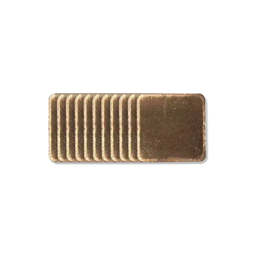 Copper Radiator (0.8mm) (10 Pack) - For iPhone Chip Cooling