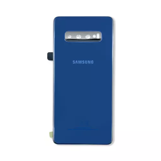 Back Cover w/ Camera Lens (Service Pack) (Prism Blue) - For Galaxy S10+ (G975)