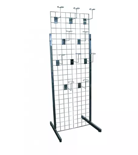 6ft Gridwall Millinery Hat 'T' Leg Display Kit