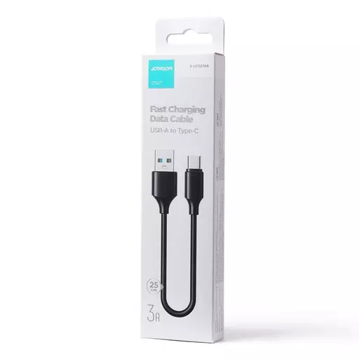 Joyroom - S-UC027A9 0.25M Budget USB-C Charging Cable (Black)