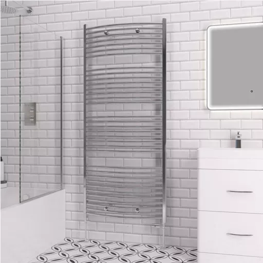 Curved Biava Multirail 1720 x 750 Chrome