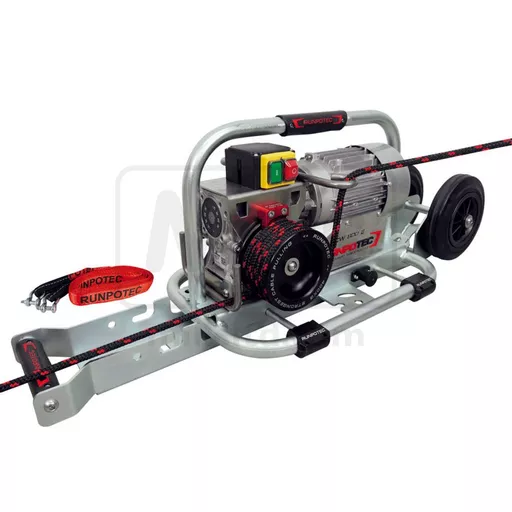Runpotec CW 800 E Capstan Cable Pulling Winch with Trolley