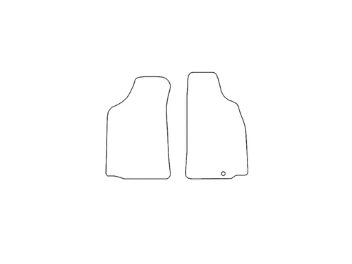 Ford Ranger 2006-2012 Tailored Rubber Mats