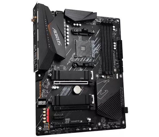 GIGABYTE B550 AORUS ELITE AX V2 Motherboard - Supports AMD Ryzen 5000 Series AM4 CPUs, 12+2 Phases Digital Twin Power Design, up to 4733MHz DDR4 (OC), 2xPCIe 3.0 M.2, WiFi 6E, 2.5GbE LAN, USB 3.2 Gen1