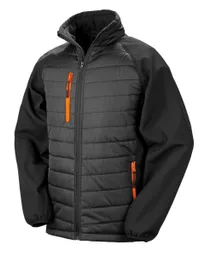 Black Compass Padded Softshell Jacket