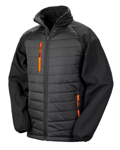 Black Compass Padded Softshell Jacket