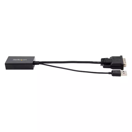 StarTech.com DVI to DisplayPort Adapter - USB Power - 1920 x 1200 - DVI to DisplayPort Converter - Video Adapter - DVI-D to DP