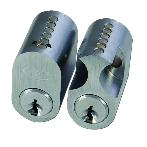 ASEC 6-Pin Scandinavian Oval External / Internal Cylinder