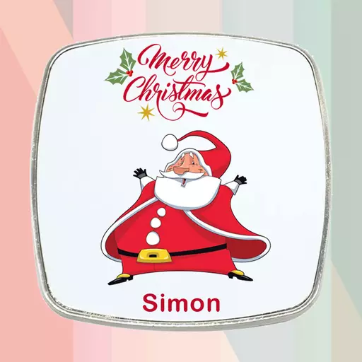 Personalised Santa Fridge Magnet
