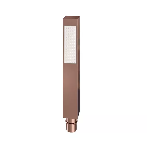 Modern Square Shower Handset - Brushed Bronze