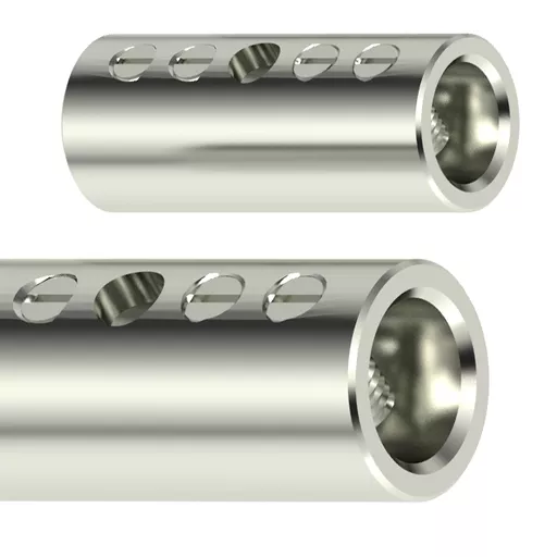 Straight Mechanical Connectors - Nickel Plated
