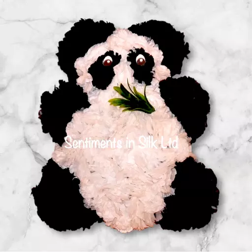 Panda Teddy Funeral tribute - memorial