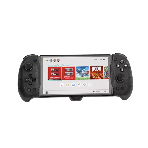 Dobe Handheld Switch Controller for Nintendo Switch Switch OLED Transparent Black
