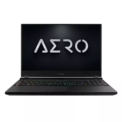 GIGABYTE AERO 15 OLED WA-7UK5130SP Intel® Core™ i7 i7-9750H Laptop 39.6 cm (15.6") 4K Ultra HD 16 GB DDR4-SDRAM 512 GB SSD NVIDIA® GeForce RTX™ 2060 Wi-Fi 6 (802.11ax) Windows 10 Pro Black
