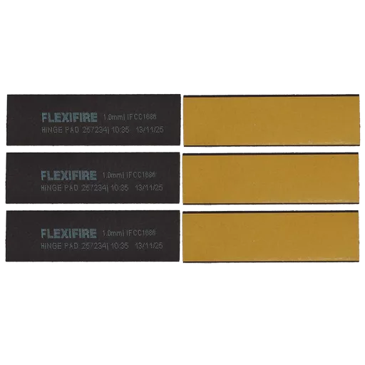 FIRESTOP Self-Adhesive Intumescent Hinge Pads