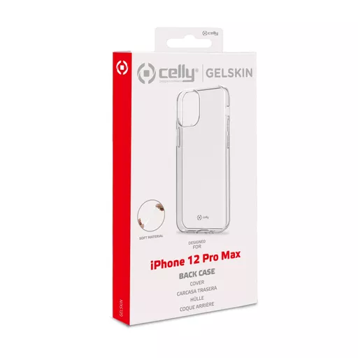 Celly Gelskin mobile phone case 17 cm (6.7") Cover Transparent