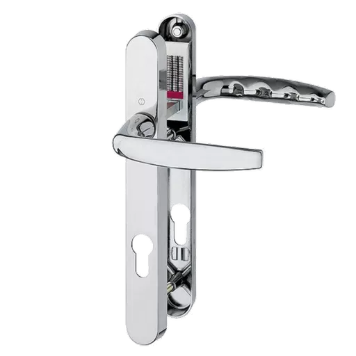 HOPPE Atlanta 92mm Lever/Lever Narrow Backplate Door Handle M1530M/3829N