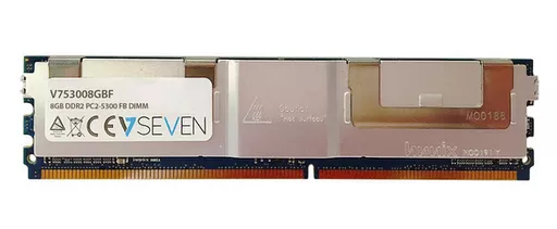 V7 8GB DDR2 PC2-5300 667Mhz SERVER FB DIMM Server Memory Module - V753008GBF