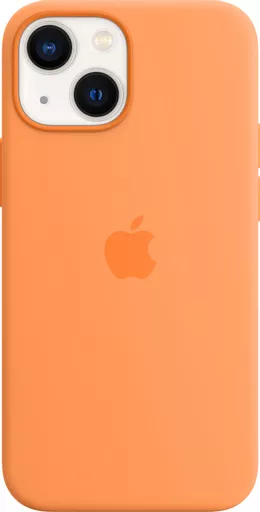 Apple iPhone 13 mini Silicone Case with MagSafe - Marigold