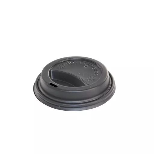 12-16oz Hot Cup Sip Lid Black