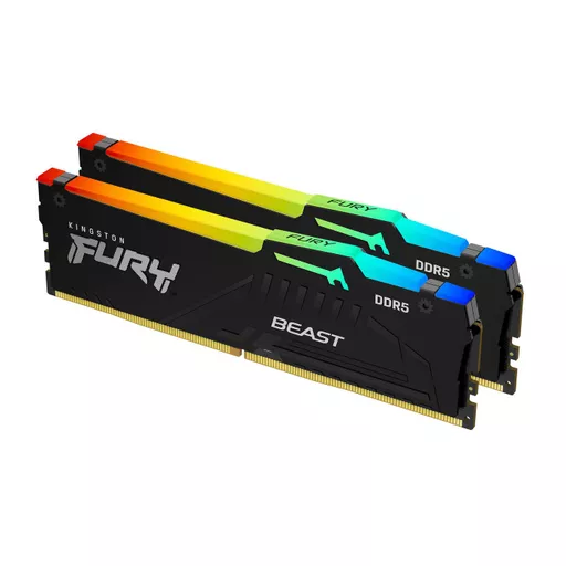 Kingston Technology FURY Beast 16GB 6000MT/s DDR5 CL30 DIMM (Kit of 2) RGB XMP