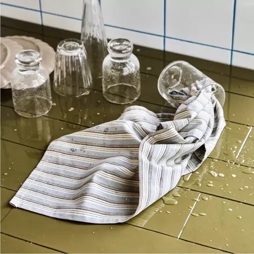 Tea towels, Cook, Blue/Sand