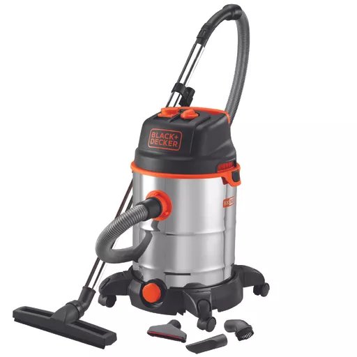 Black & Decker 30L 1.6KW Wet & Dry Vacuum