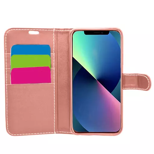 Wallet for iPhone 14 - Rose Gold