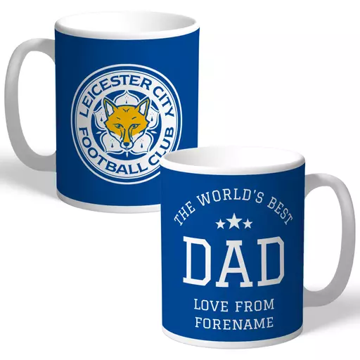 Leicester City FC World's Best Dad Mug