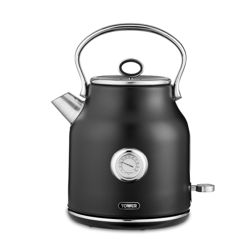 Tower Renaissance 1.7 Litre 3KW Kettle Black from Tower Housewares