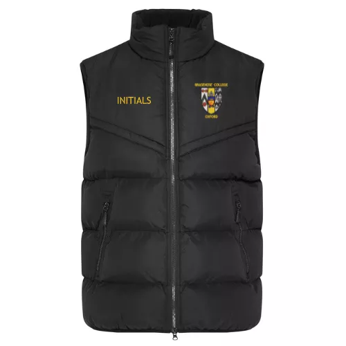 Brasenose College Chevron Puffer Gilet