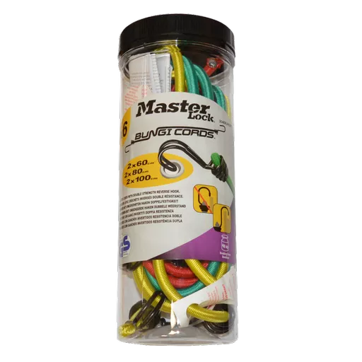 MASTER LOCK Twin Wire™ Bungee Cord Set of 6