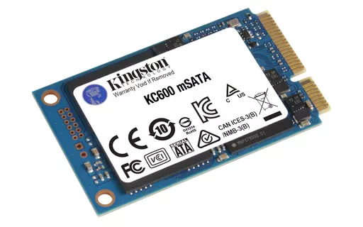 Kingston Technology KC600 mSATA 256 GB Serial ATA III 3D TLC