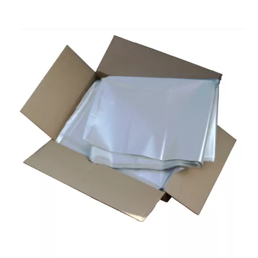 CLEAR WHEELIE BIN LINER 29X50X52