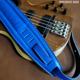 BS68 cobalt blue bass guitar strap 174454.jpg