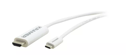 Kramer Electronics C-USBC/HM-6 1.8 m USB Type-C HDMI Type A (Standard) White