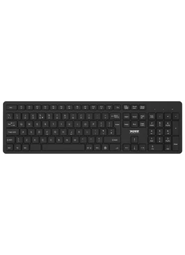 Port Designs 900904-UK keyboard Mouse included QWERTY UK English Black