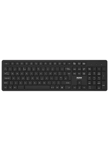 Port Designs 900904-UK keyboard Mouse included QWERTY UK English Black