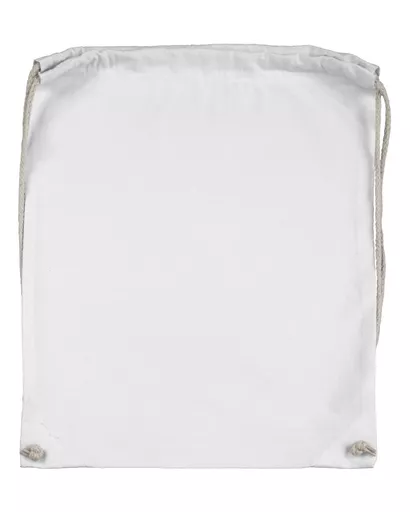 Cotton Drawstring Backpack