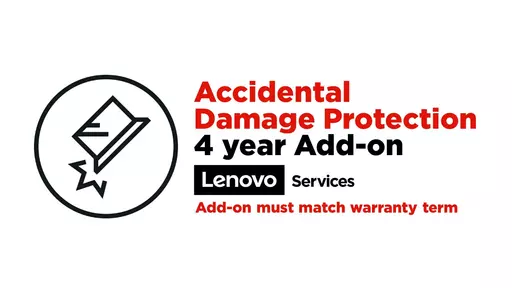 Lenovo Accidental Damage Protection Add On, Accidental damage coverage, 4 years, for ThinkSmart Hub 11H0