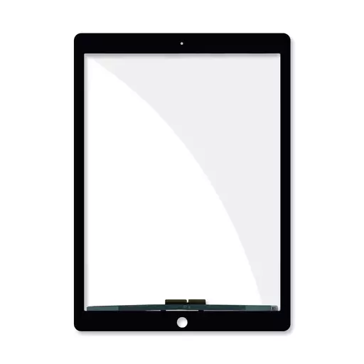 Glass w/ Touch (Glass + Digitizer + OCA) (CERTIFIED) (Black) - For iPad Pro 12.9 (1st Gen)