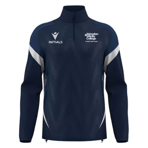 Abingdon & Witney College Public Services Mens Hollow Quarter Zip Top