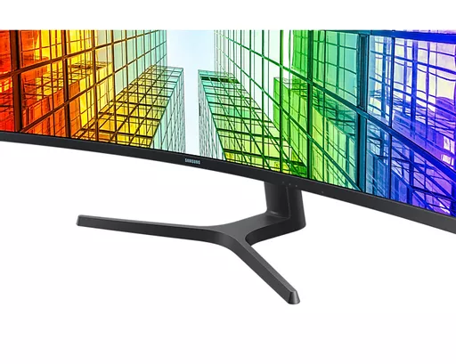 Samsung LS49A950UIU 124.5 cm (49") 5120 x 1440 pixels 5K Ultra HD QLED Black