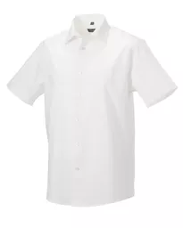Men's Short Sleeve Easy Care Fitted Shirt